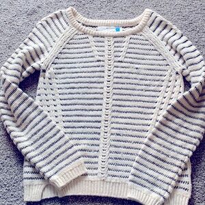 Anthropologie Sparrow Striped Sweater